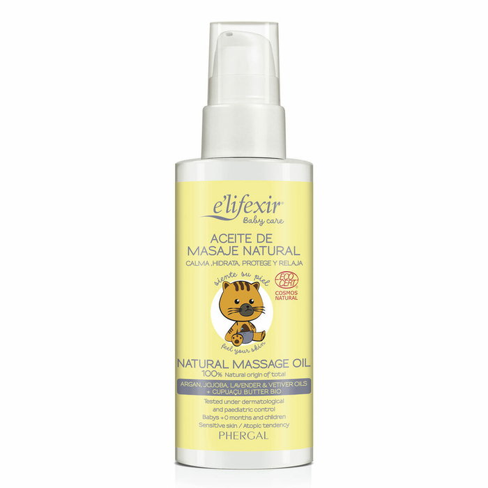 E'Lifexir ECO BABY CARE huile de massage sèche 125 ml E'Lifexir ECO BABY CARE huile de massage sèche 125 ml