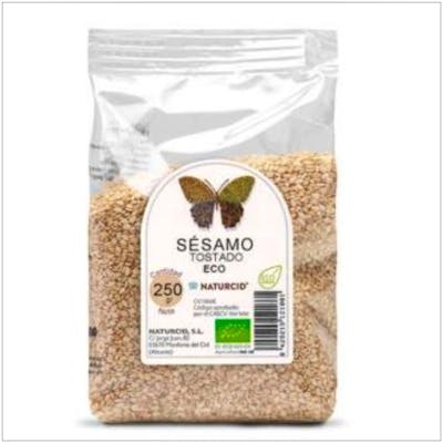 Naturcid Réf Sesamo Tostado 250 g Graines de Sésame Tostadas Bio Naturcid Réf Sesamo Tostado 250 g Graines de Sésame Tostadas Bio