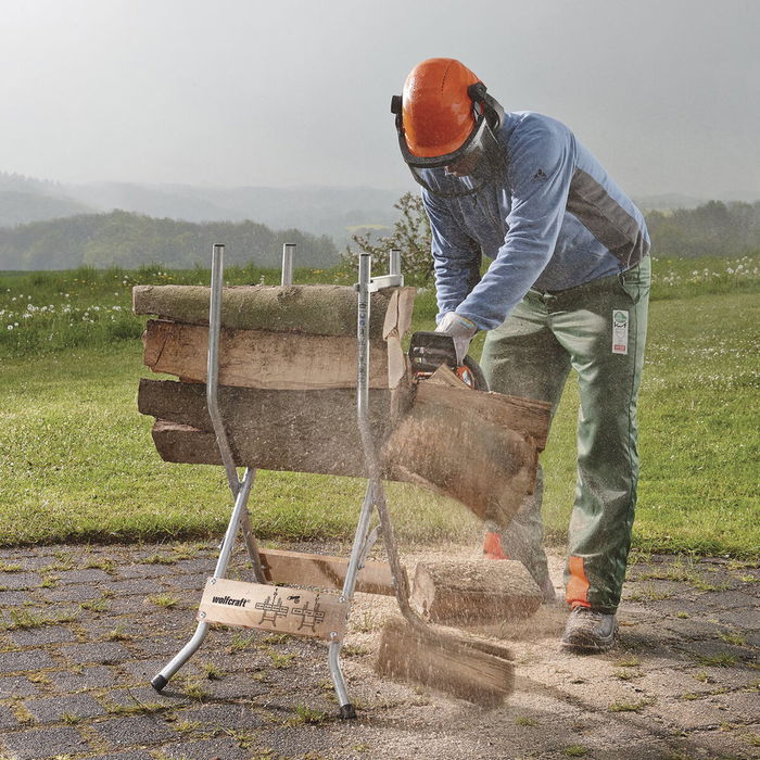 Support pour bois de chauffage Wolfcraft sb 60 5119000 Scie à chaîne Support pour bois de chauffage Wolfcraft sb 60 5119000 Scie à chaîne