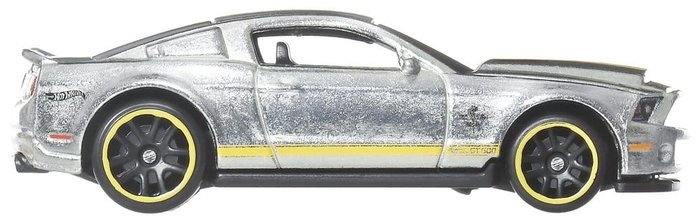 Hot Wheels Silver Series pack 6 véhicules Die-Cast 1/64 ZAMAC