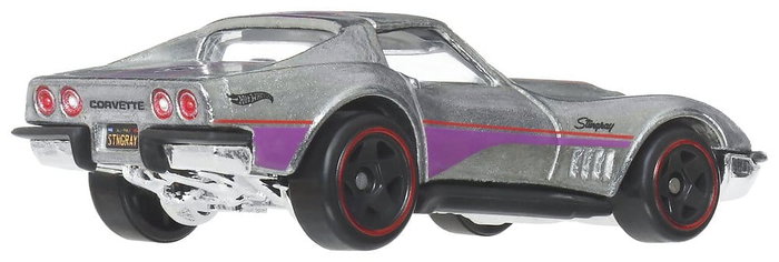 Hot Wheels Silver Series pack 6 véhicules Die-Cast 1/64 ZAMAC