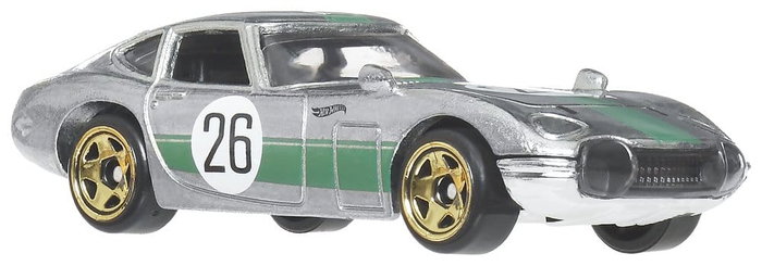 Hot Wheels Silver Series pack 6 véhicules Die-Cast 1/64 ZAMAC