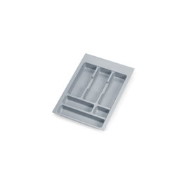 Emuca Range-couverts Optima pour tiroir universel, module 400mm, Gris