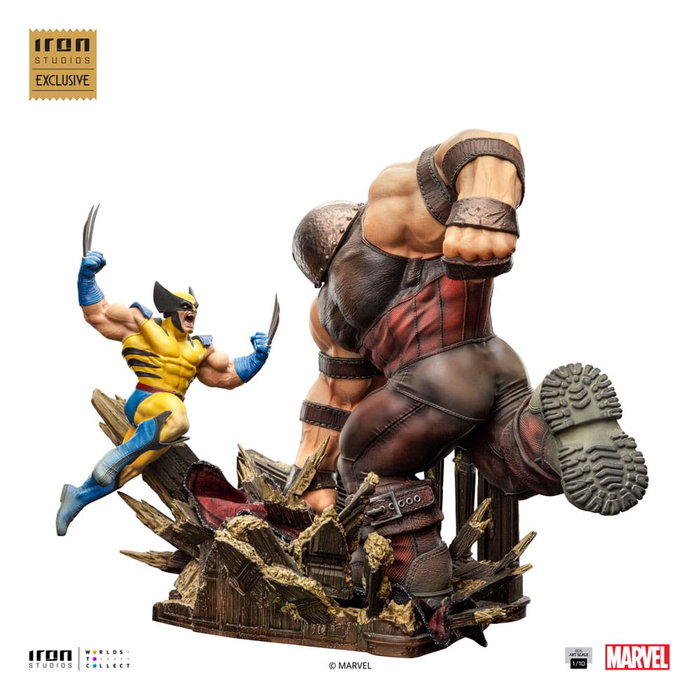 Marvel statuette 1/10 BDS Art Scale Wolverine vs Juggernaut heo EU Exclusive 30 cm Marvel statuette 1/10 BDS Art Scale Wolverine vs Juggernaut heo EU Exclusive 30 cm