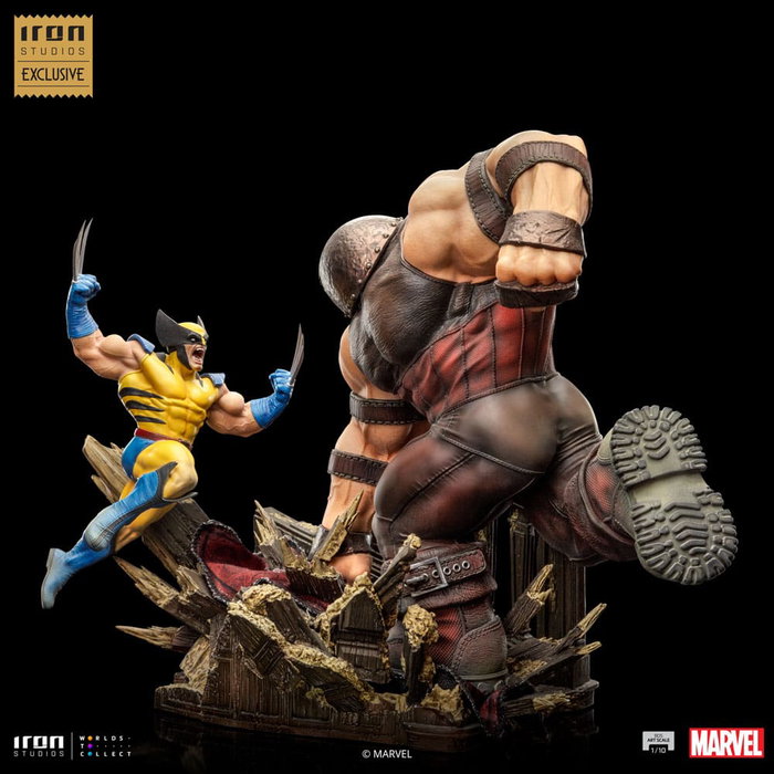Marvel statuette 1/10 BDS Art Scale Wolverine vs Juggernaut heo EU Exclusive 30 cm Marvel statuette 1/10 BDS Art Scale Wolverine vs Juggernaut heo EU Exclusive 30 cm