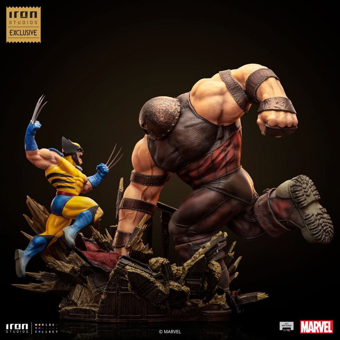 Marvel statuette 1/10 BDS Art Scale Wolverine vs Juggernaut heo EU Exclusive 30 cm Marvel statuette 1/10 BDS Art Scale Wolverine vs Juggernaut heo EU Exclusive 30 cm