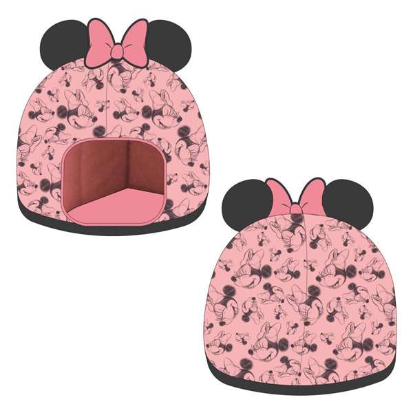 Cerdá Cueva cama pour chien Minnie Taille unique - Noir