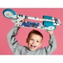 Disney Stitch Trottinette Pliable - Mecanisme de Pliage Securise - Frein Arriere au Pied - Hauteur Ajustable - Roulements ABEC 5 - Poignees Mousse