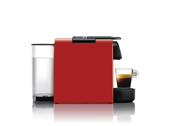 De’Longhi Machine à capsules Essenza Mini / EN85.R Noir et rouge