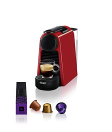 De’Longhi Machine à capsules Essenza Mini / EN85.R Noir et rouge