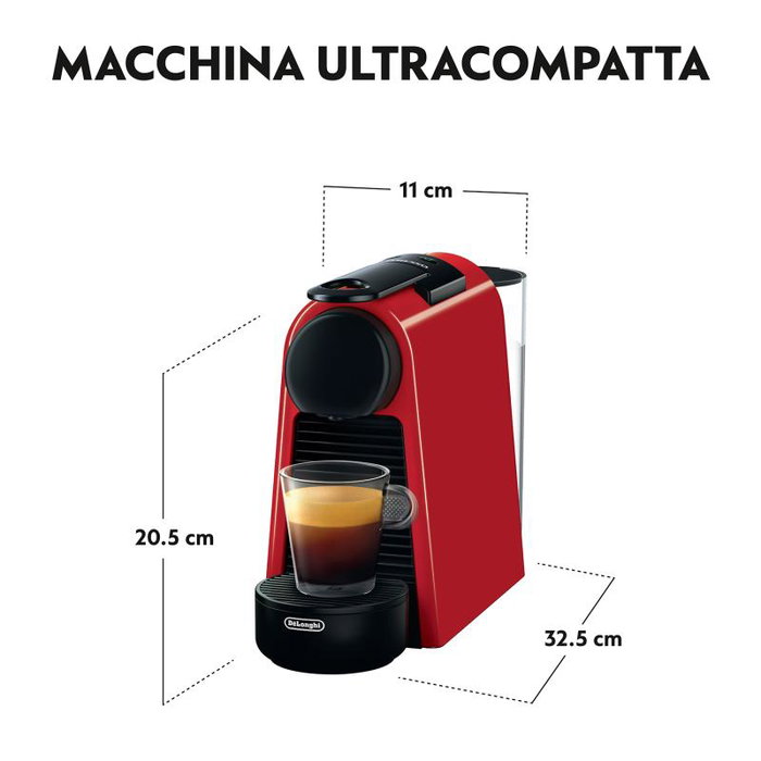 De'Longhi Nespresso Essenza Mini EN85.R Rouge
