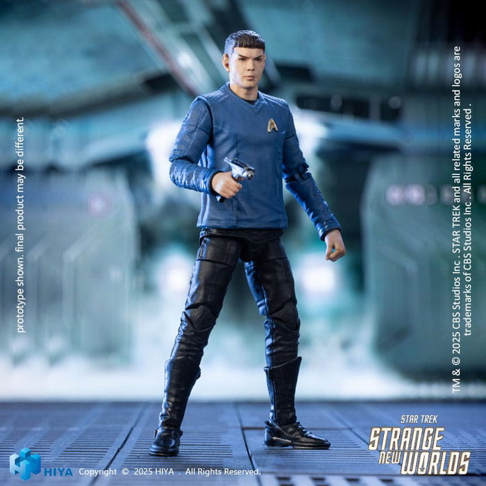 Hiya Toys Star Trek Strange New Worlds Exquisite Mini Series Spock 11 cm