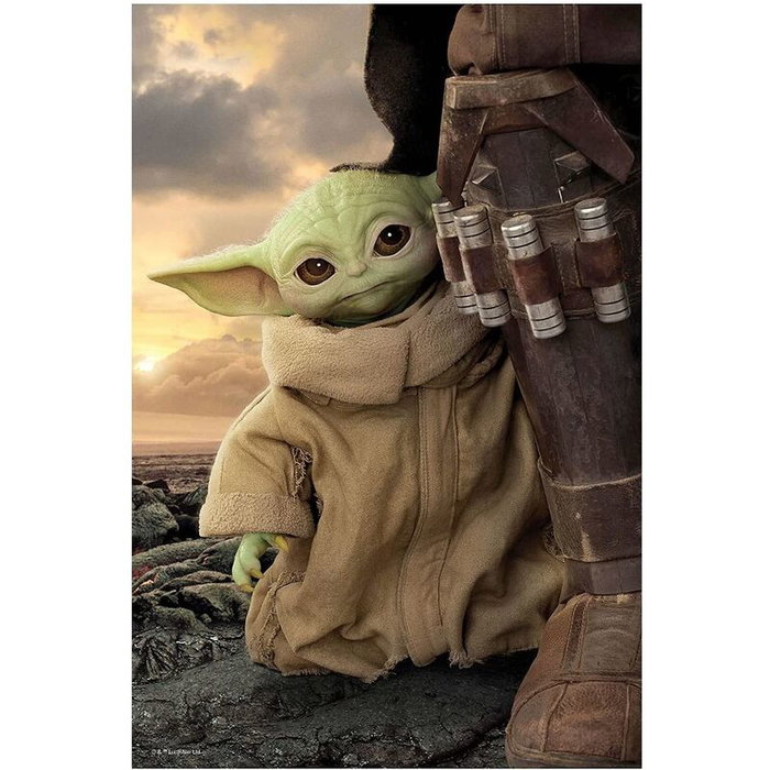 Prime Puzzle Livre Lenticular 3D Star Wars The Mandalorian 300 Pièces