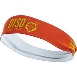 OTSO Bandeau de Sport Fluo Orange et Jaune