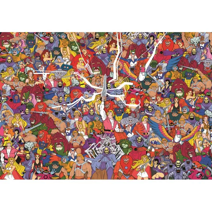 Clementoni Puzzle Impossible Masters of the Universe Movie 1000 pièces
