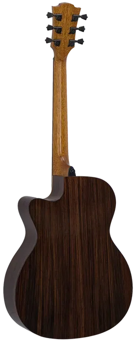 LAG Tramontane 218 A/E Guitare Acoustique-Électrique Auditorium Cutaway, Table Epicéa Massif, Palissandre, Naturelle