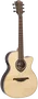 LAG Tramontane 218 A/E Guitare Acoustique-Électrique Auditorium Cutaway, Table Epicéa Massif, Palissandre, Naturelle