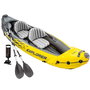 Intex Kayak Explorer K2 pour 2 personnes, gonflable avec pagaies en aluminium et pompe, dimensions 312 x 91 x 51 cm