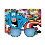 Avengers Lunettes de Soleil Premium pour Enfants - Modèle Avengers - Lunettes de Soleil Bleues Taille 12.6 x 5.0 x 13.0 cm