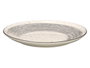 Vessia Assiette Plate Patinée Gris 26 cm - Porcelaine (Set de 24)