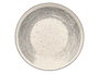 Vessia Assiette Plate Patinée Gris 26 cm - Porcelaine (Set de 24)