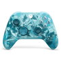 Microsoft Gaming - Manette sans fil Xbox - Édition spéciale Ice Breaker Bleu - Rétroéclairage bleu glacé - Croix directionnelle hybride - Bluetooth - Personnalisation des boutons