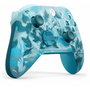 Microsoft Gaming - Manette sans fil Xbox - Édition spéciale Ice Breaker Bleu - Rétroéclairage bleu glacé - Croix directionnelle hybride - Bluetooth - Personnalisation des boutons