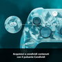 Microsoft Gaming - Manette sans fil Xbox - Édition spéciale Ice Breaker Bleu - Rétroéclairage bleu glacé - Croix directionnelle hybride - Bluetooth - Personnalisation des boutons