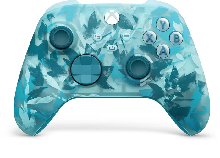 Microsoft Gaming - Manette sans fil Xbox - Édition spéciale Ice Breaker Bleu - Rétroéclairage bleu glacé - Croix directionnelle hybride - Bluetooth - Personnalisation des boutons Microsoft Gaming - Manette sans fil Xbox - Édition spéciale Ice Breaker Bleu - Rétroéclairage bleu glacé - Croix directionnelle hybride - Bluetooth - Personnalisation des boutons