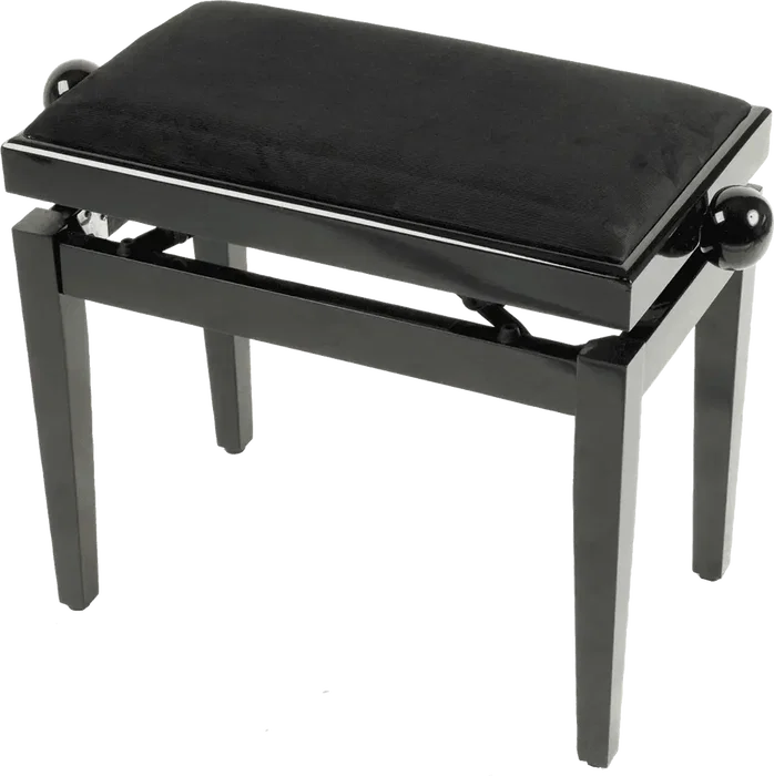 QUIKLOK Banquette pour Piano Deluxe PB10 Bois - Noir Brillant QUIKLOK Banquette pour Piano Deluxe PB10 Bois - Noir Brillant