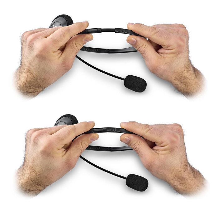 Casques avec Microphone NGS MS103MAX Noir