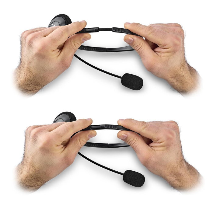 Casques avec Microphone NGS MS103MAX Noir