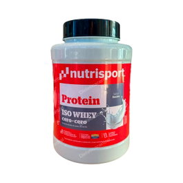 NUTRISPORT ISO WHEY CERO CERO neutro 1kg