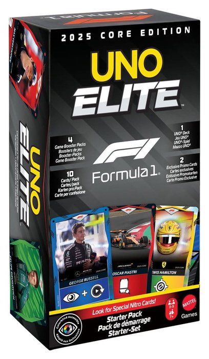 Mattel UNO Elite Formule 1 Starter-Set