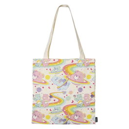 Cerdá Sac Shopping Care Bears 38 x 40 cm - Sac réutilisable avec personnages, 10 ans et plus
