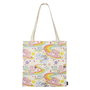 Cerdá Sac Shopping Care Bears 38 x 40 cm - Sac réutilisable avec personnages, 10 ans et plus