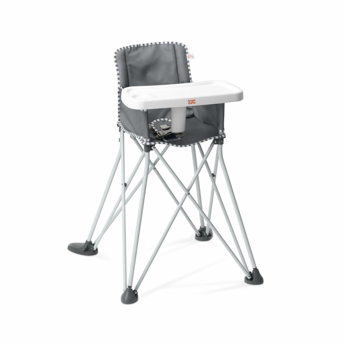 Bright Starts Pop N Dine Chaise haute de voyage, Gris Bright Starts Pop N Dine Chaise haute de voyage, Gris