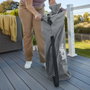 Bright Starts Pop N Dine Chaise haute de voyage, Gris