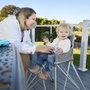 Bright Starts Pop N Dine Chaise haute de voyage, Gris