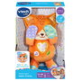 VTech Peluche Musicale Chat Jouet Interactif Cucu-Trâs avec 3 Boutons (Lumières, Musique, Sons Nature) 80-567422 - Pour Enfants +12 Mois
