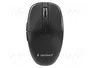 GEMBIRD Souris sans fil noire avec capteur optique et 6 boutons