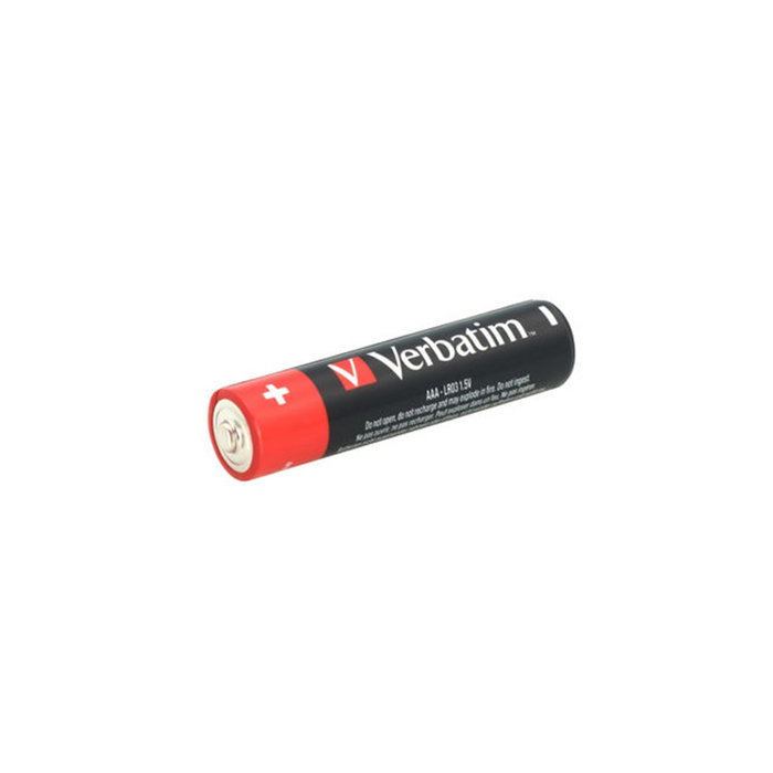 Verbatim Piles alcalines AAA, 1,5V, 10 Pcs Verbatim Piles alcalines AAA, 1,5V, 10 Pcs
