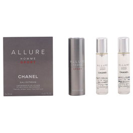 Chanel Allure Homme Sport Eau Extrême Eau de Toilette - Vaporisateur 3x20 mL, parfum homme aromatique et boisé intense aux notes de mandarine et de musc
