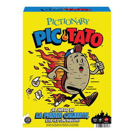 Mattel Juego Pictionary Pictato - Jeu de société avec accessoire et piles AAA - À partir de 8 ans