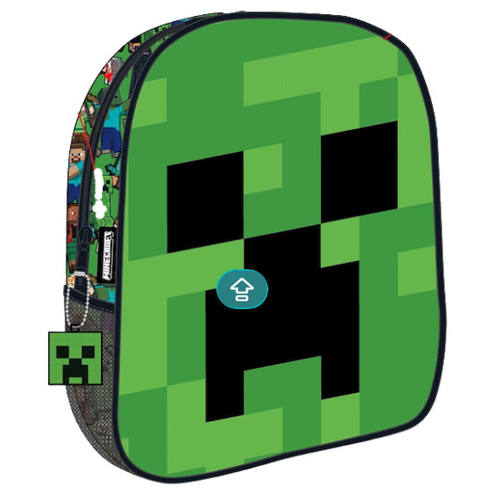 MANENTI Sac à dos Characters Minecraft 26cm MANENTI Sac à dos Characters Minecraft 26cm
