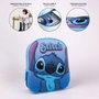 Cerdá Mochila Enfant 3D Stitch (25x31x10 cm) - Sac À Dos Bleu, Dès 3 Ans