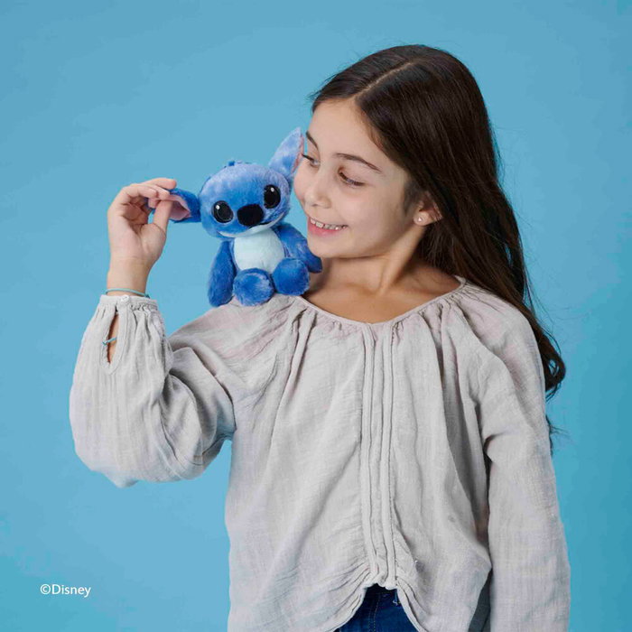 SIMBA Peluche Stitch Live Action Disney 12cm à ajustement magnétique