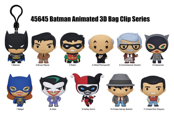 Monogram Int. Batman 3D présentoir porte-clés Series 1 (24)
