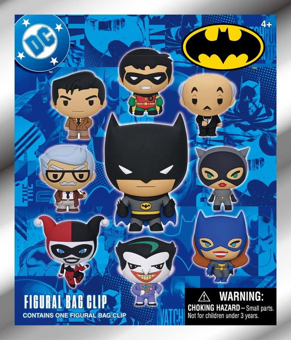 Monogram Int. Batman 3D présentoir porte-clés Series 1 (24)