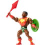 Mattel Masters Of The Universe Figurine Sun-Man Articulée avec Minicomic 16 Points d'Articulation - Emballage Style Classique